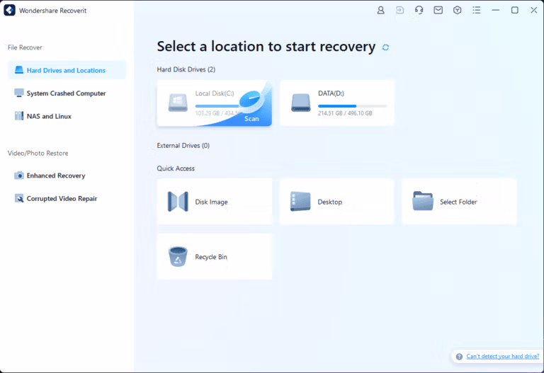 recoverit screenshot