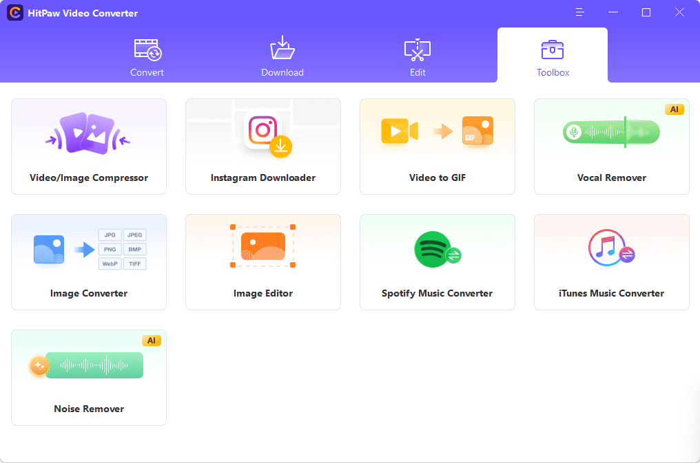 HitPaw Video Converter screenshot 1