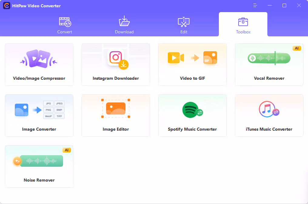 HitPaw Video Converter screenshot 1