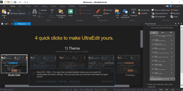 IDM UltraEdit Screenshot
