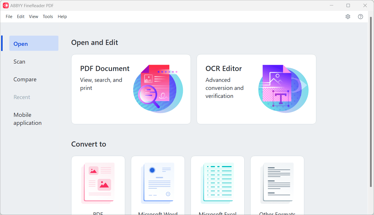 ABBYY FineReader PDF 16 Screenshot