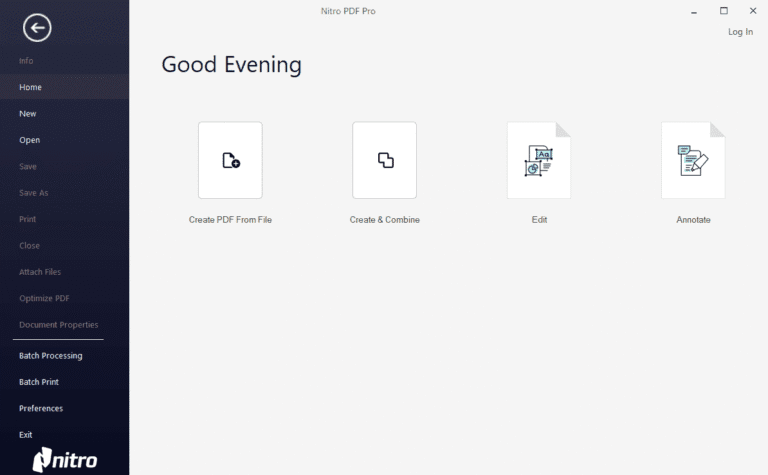Nitro PDF Pro Screenshot