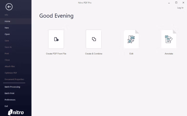 Nitro PDF Pro Screenshot