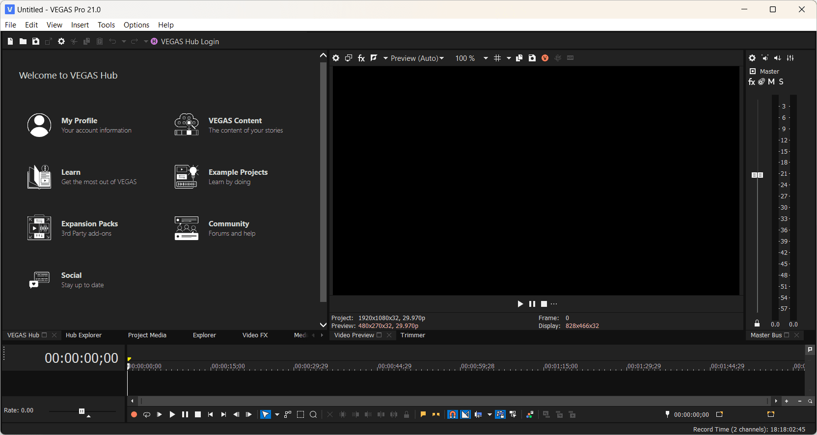 VEGAS Pro 21 Screenshot 1