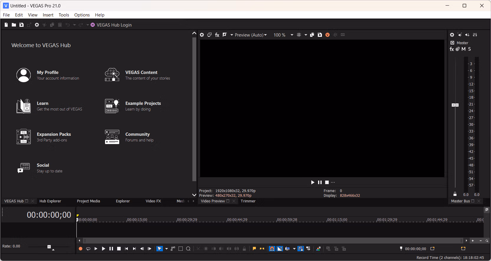 VEGAS Pro 21 Screenshot 1