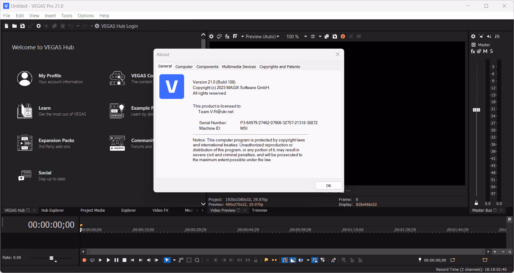 VEGAS Pro 21 Screenshot 2