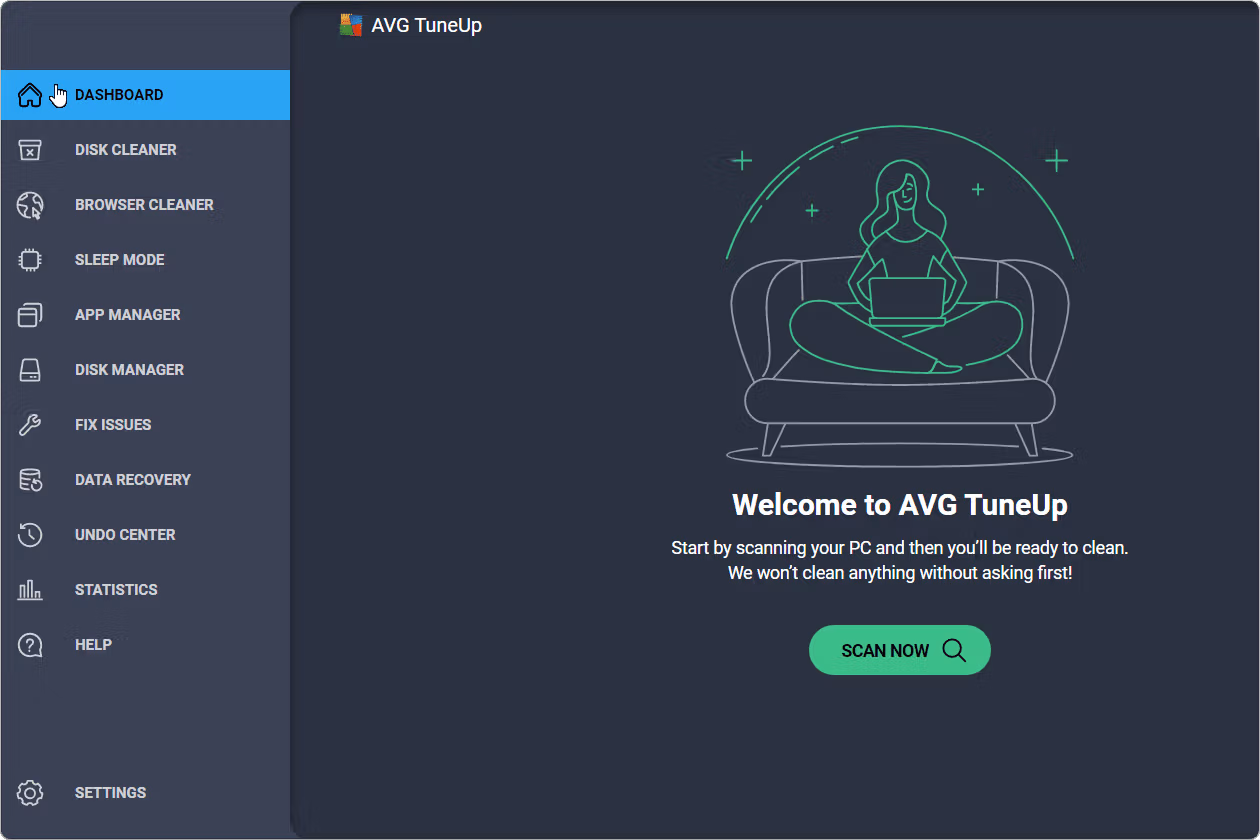AVG TuneUp Main