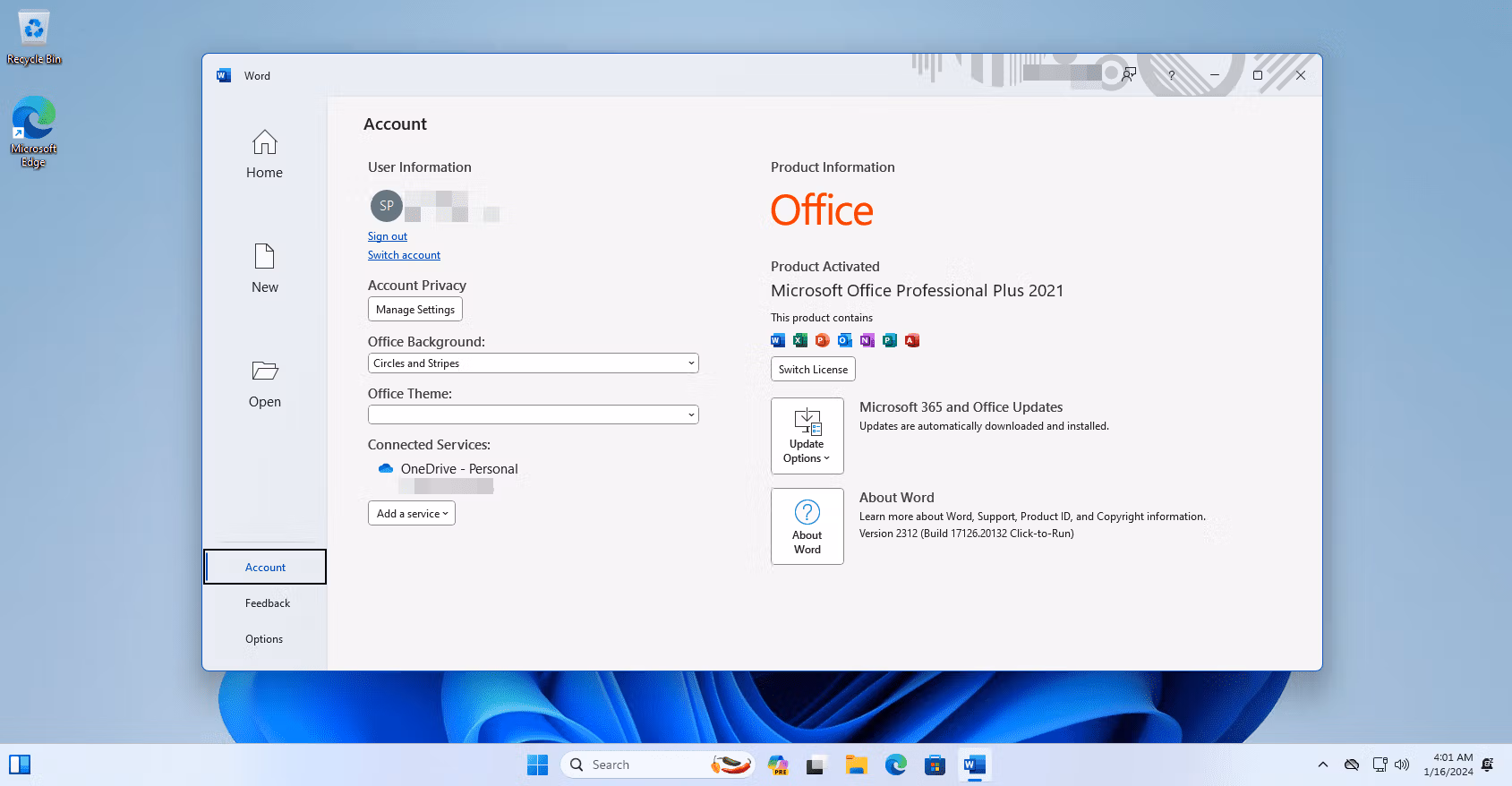 Windows 11 Pro with Office 2021