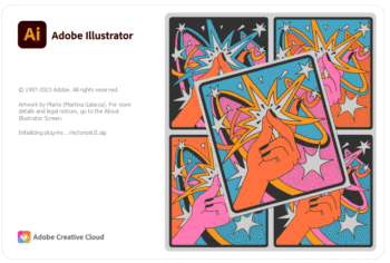 Adobe Illustrator 2024 Loading Screen