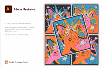 Adobe Illustrator 2024 Loading Screen