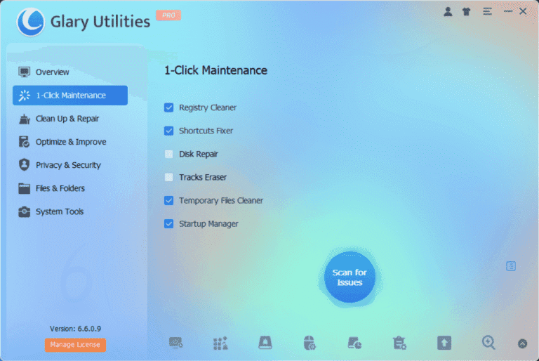 Glary Utilities Screenshot