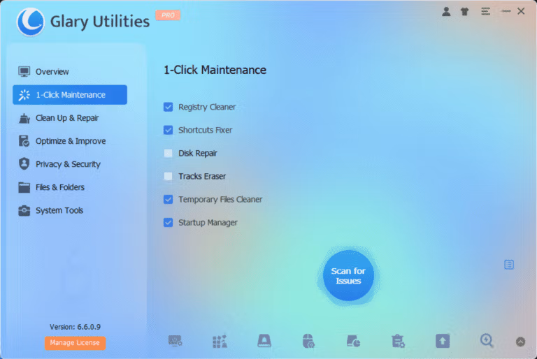 Glary Utilities Screenshot