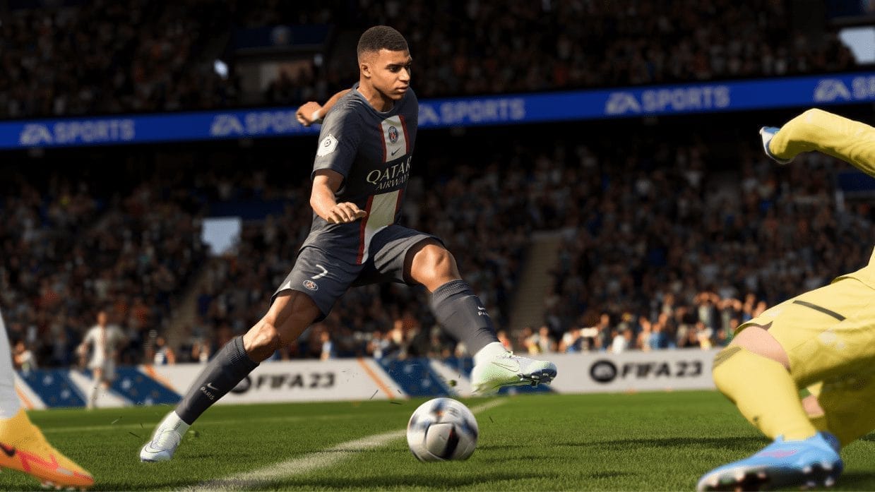 fifa 23 mbappe playing