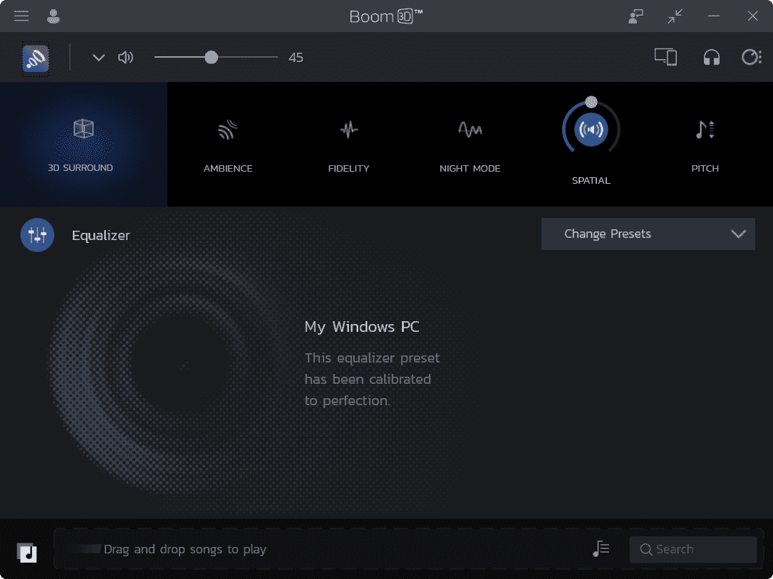 Boom 3D Screenshot