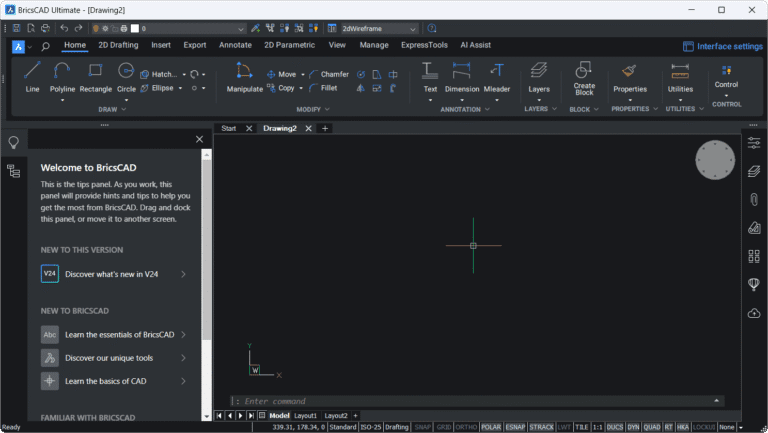 BricsCAD 24 Drawing