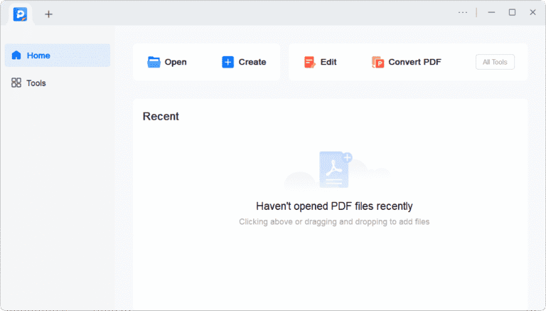 EaseUS PDF Editor Pro Home