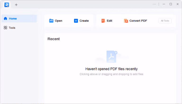 EaseUS PDF Editor Pro Home