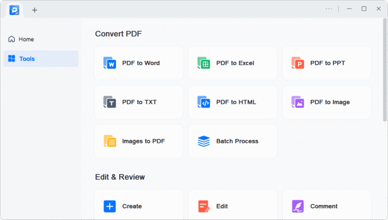 EaseUS PDF Editor Tools