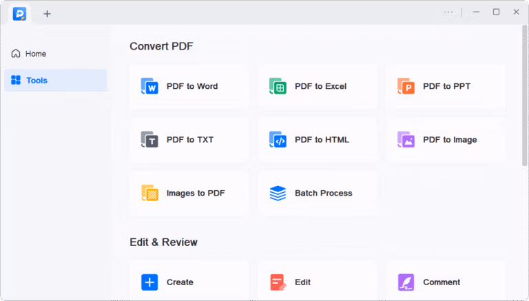 EaseUS PDF Editor Tools