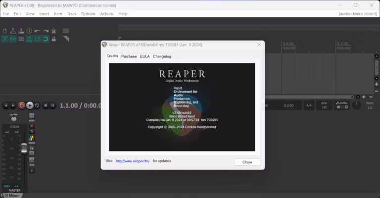 reaper 7 screenshot
