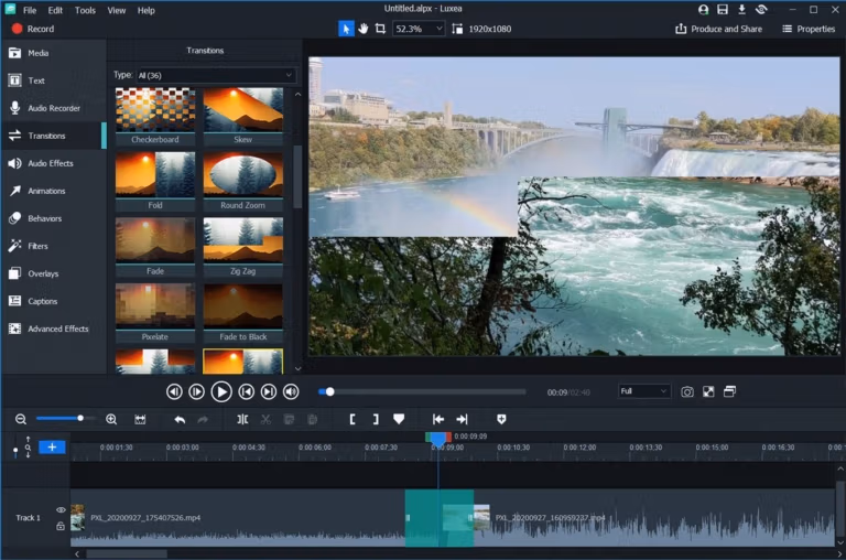 LUXEA Pro Video Editor Screenshot