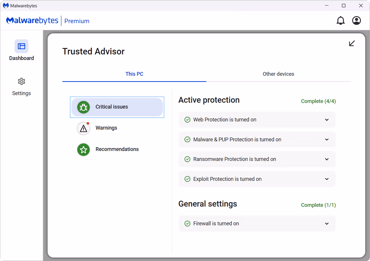 Malwarebytes 5 Screenshot 1