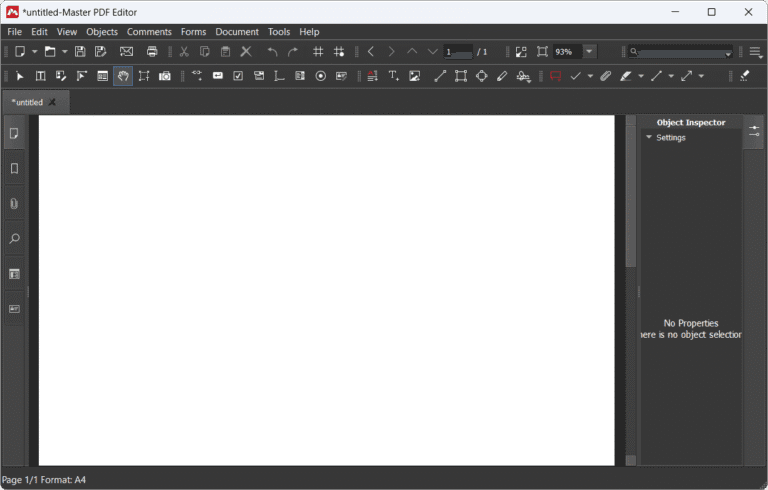 Master PDF Editor Screenshot