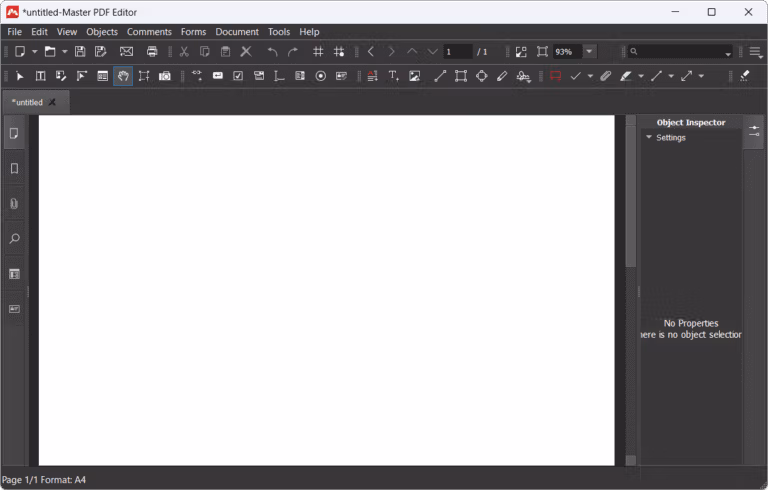 Master PDF Editor Screenshot