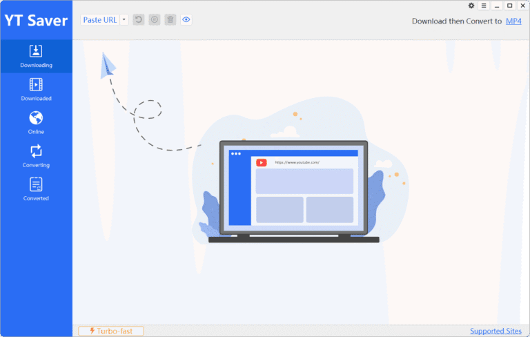 YT Saver Home