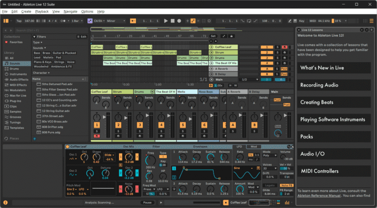 Ableton Live 12 Suite Screenshot