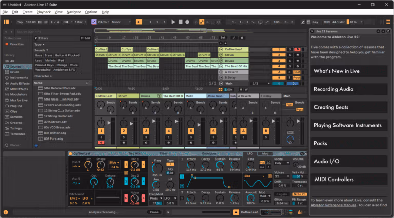 Ableton Live 12 Suite Screenshot