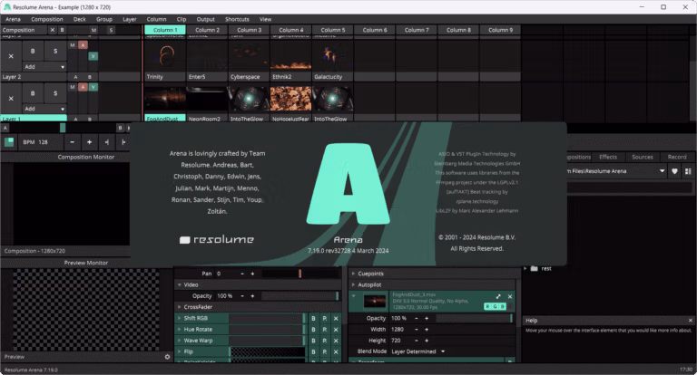 Resolume Arena Version