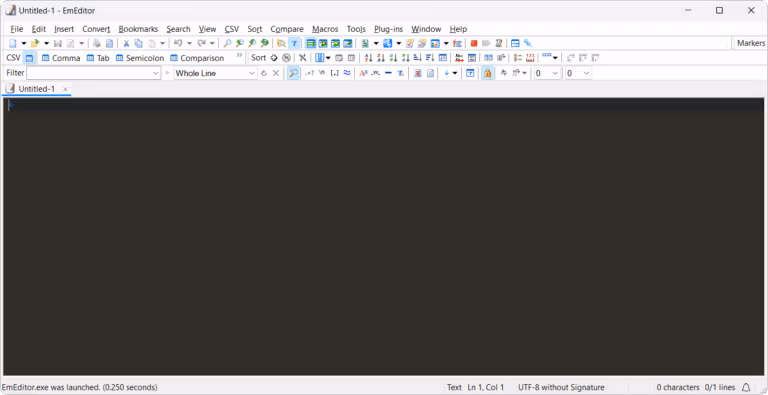 EmEditor Screenshot 1