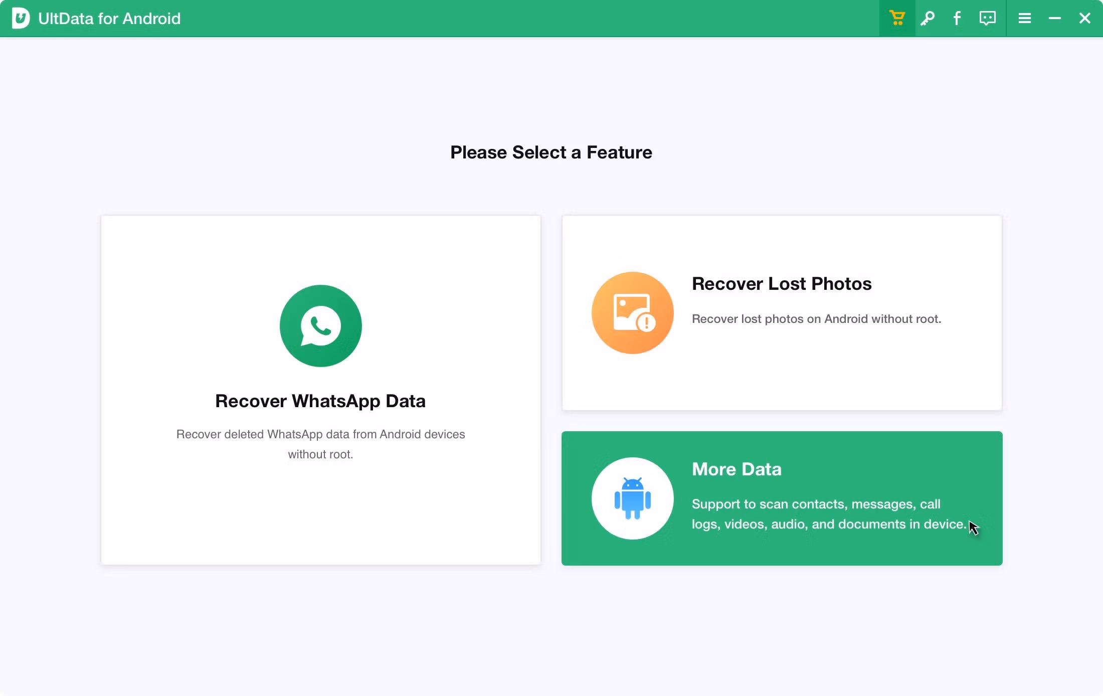 UltData for Android Screenshot