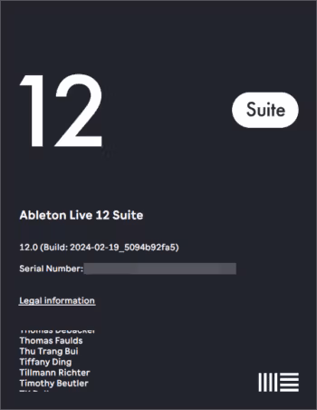 Ableton Live 12 Suite Version