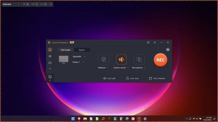 EaseUS RecExperts Pro Screenshot