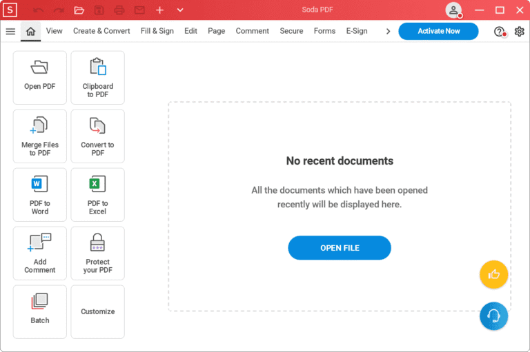 Soda PDF Desktop Screenshot