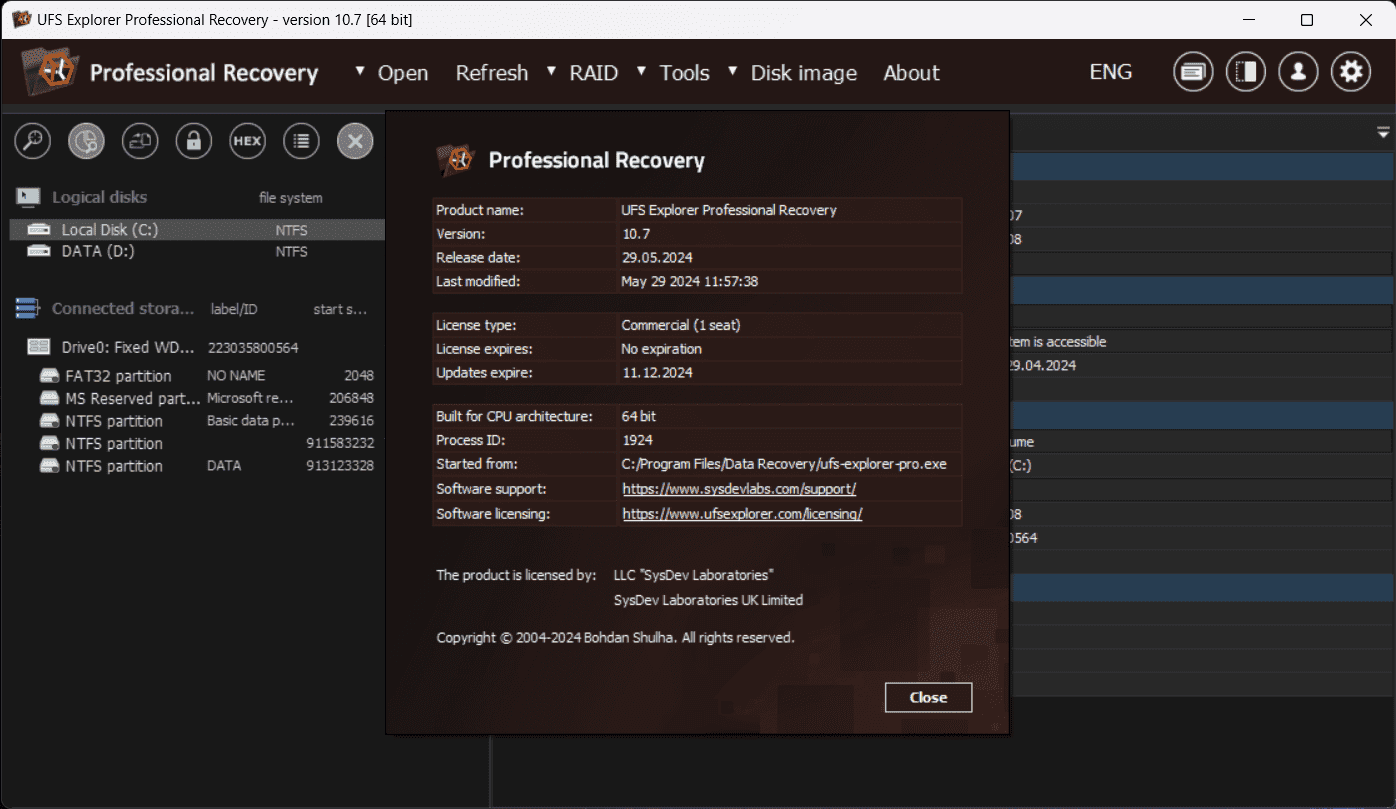 ufs explorer screenshot