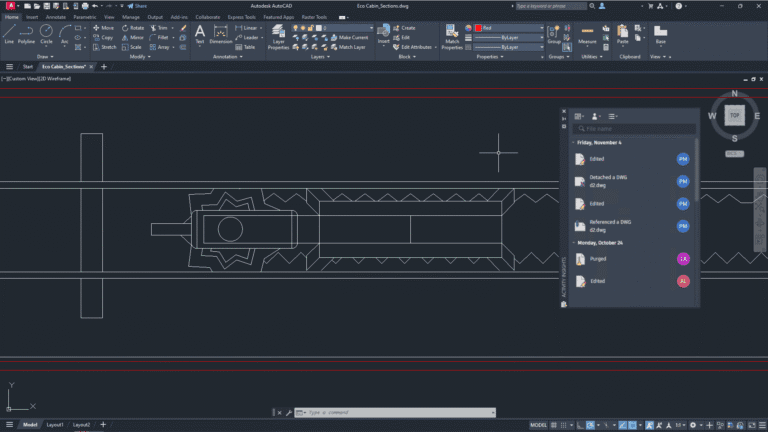 ข้อมูลเชิงลึกเกี่ยวกับกิจกรรม AutoCAD 2024