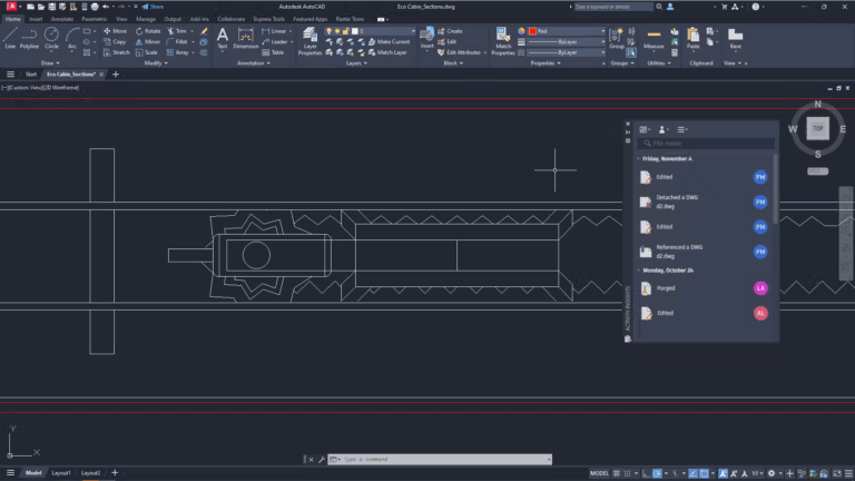 ข้อมูลเชิงลึกเกี่ยวกับกิจกรรม AutoCAD 2024