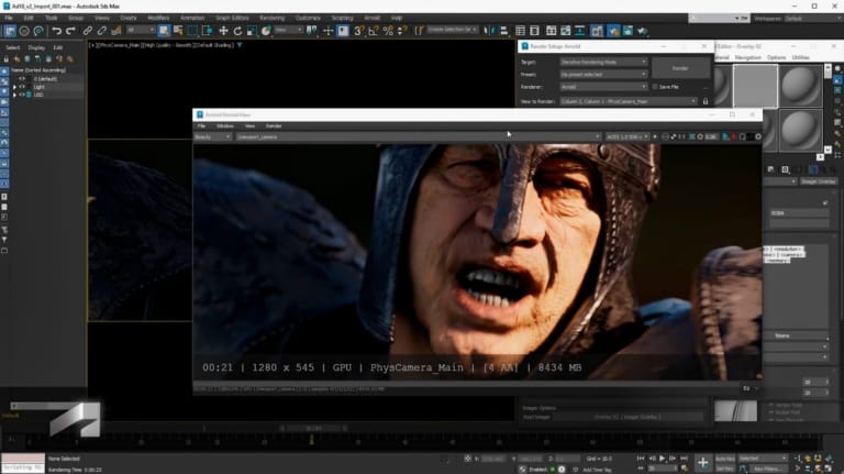 3ds Max 2025 Screenshot