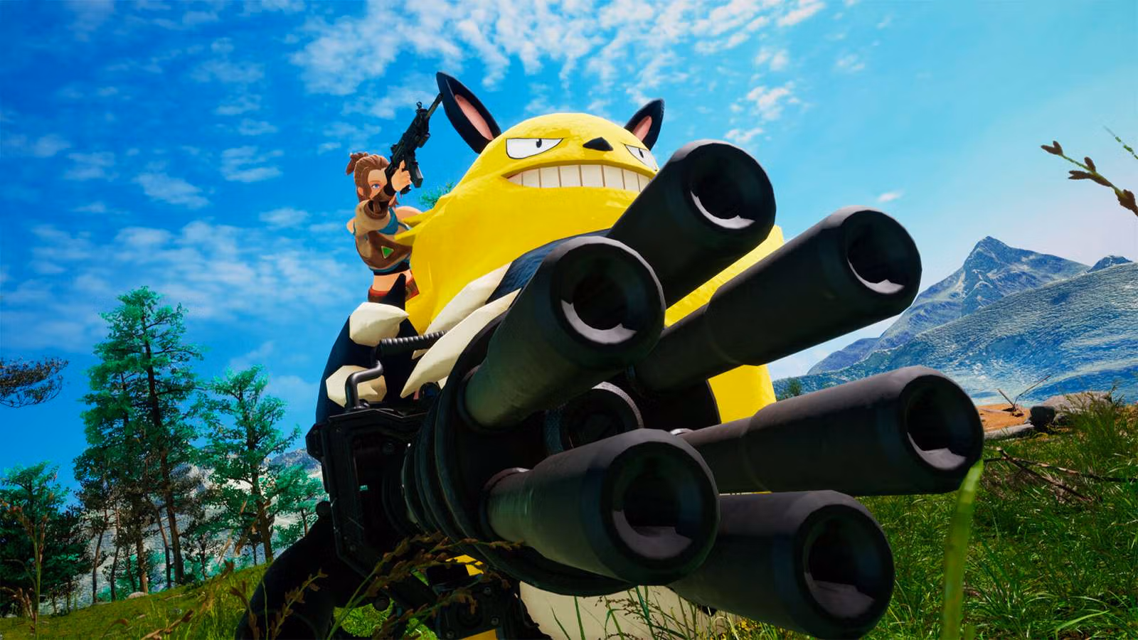 Palworld Pal with Guns