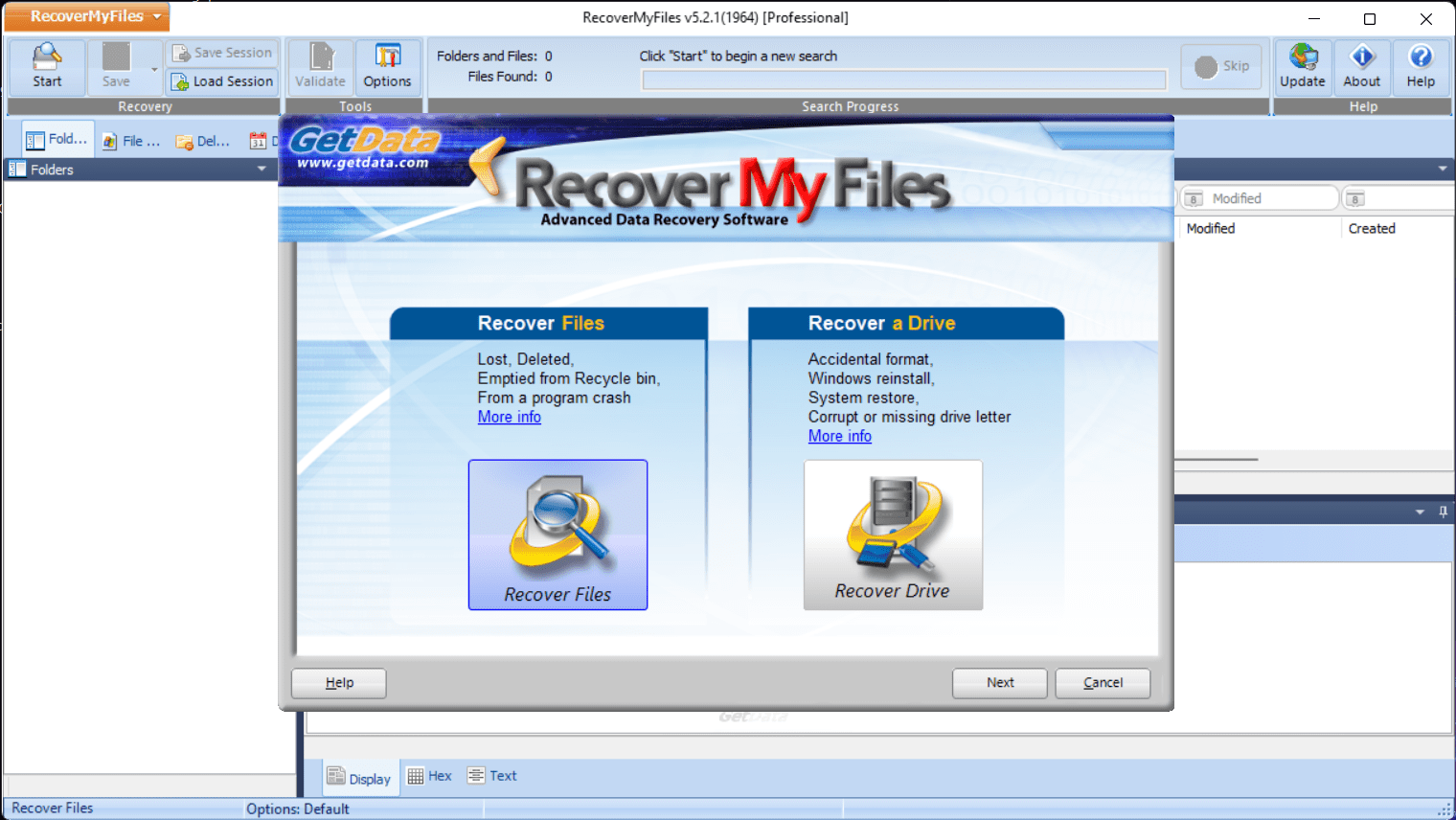 Recover My Files 5 Screenshot