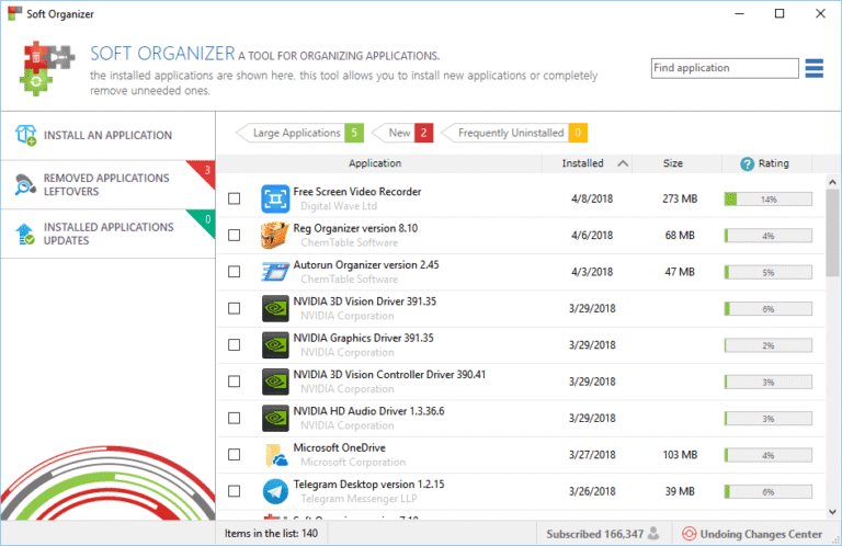 soft organizer pro screenshot