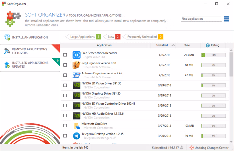 soft organizer pro screenshot