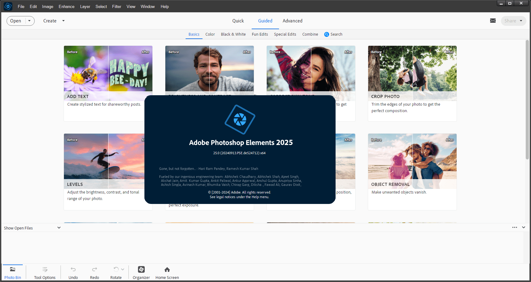 Photoshop Elements Screenshot