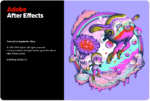 Adobe After Effects 2025 Splash Screen