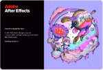 Adobe After Effects 2025 Splash Screen