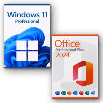 Windows 11 Pro with Office 2024 logo