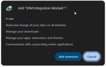 Add Extension